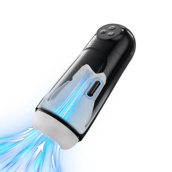 Mies Automaattinen Masturboija – 9 Imumallia + Tärinä & Pyörre